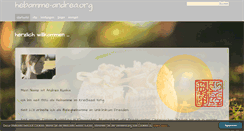Desktop Screenshot of hebamme-andrea.org